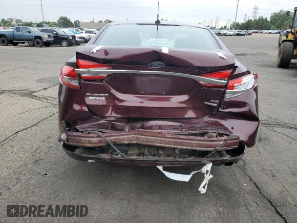 2017 Ford Fusion SE with VIN 3FA6P0HD9HR272920, listed as a Copart auction lot 62313115 with 94,181 mi miles and Salvage title. Bid and sale history available at DreamBid. Image 6.
