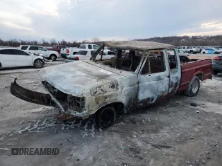 1995 Ford F-150 with VIN 1FTEX15HXSKA55486, listed as a Copart auction lot 41865655 with 0 mi miles and Salvage Title. Bid and sale history available at carsss.com. Image 1.