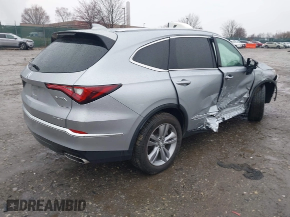 2023 Acura MDX with VIN 5J8YE1H34PL003499, listed as a IAAI auction lot 41848928 with 44,517 mi miles and . Bid and sale history available at DreamBid. Image 4.