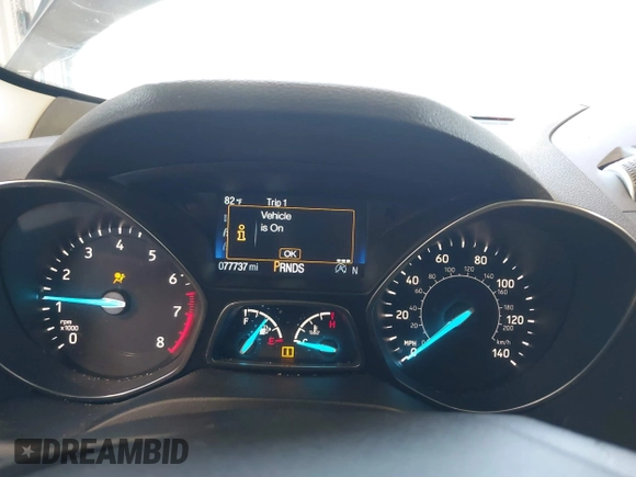 2019 Ford Escape Titanium with VIN 1FMCU9J97KUC55772, listed as a IAAI auction lot 42514001 with 77,737 mi miles and . Bid and sale history available at DreamBid. Image 7.
