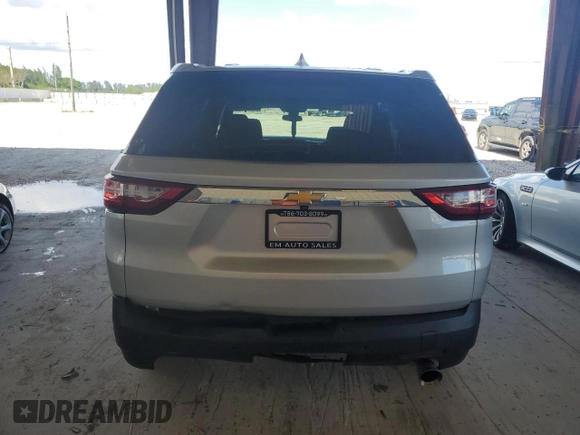 2020 Chevrolet Traverse LS with VIN 1GNERLKW2LJ261358, listed as a Copart auction lot 77149434 with 49,183 mi miles and Non Repairable. Bid and sale history available at carsss.com. Image 6.