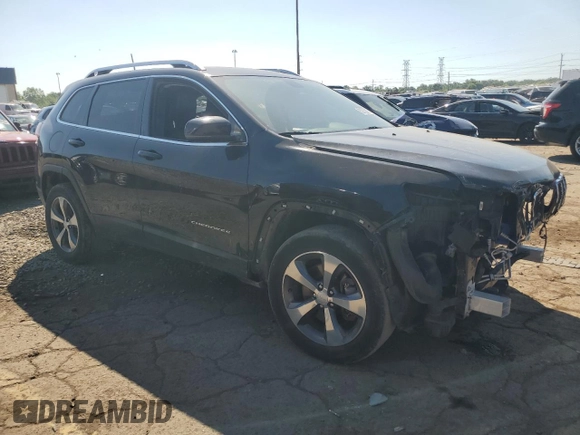 2019 Jeep Cherokee Limited with VIN 1C4PJMDX1KD236274, listed as a Copart auction lot 62732775 with Not provided miles and Clean title. Bid and sale history available at DreamBid. Image 4.