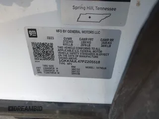 2023 GMC Acadia SLT z VIN 1GKKNUL47PZ205518, wystawiony jako IAAI lot #41322266 z przebiegiem 27 712 mil mil oraz . Historia ofert i sprzedaży dostępna na DreamBid. Obrazek 9.