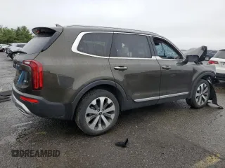 2020 Kia Telluride S with VIN 5XYP64HC4LG094983, listed as a Copart auction lot 59867725 with 15,190 mi miles and Salvage title. Bid and sale history available at DreamBid. Image 3.