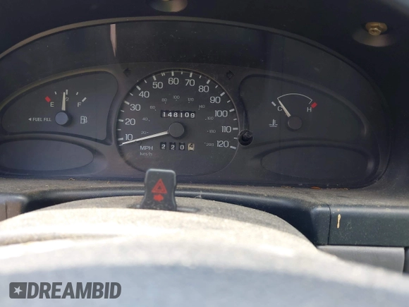 1997 Ford Escort LX with VIN 3FALP15P5VR126145, listed as a IAAI auction lot 42637921 with 148,109 mi miles and . Bid and sale history available at DreamBid. Image 7.