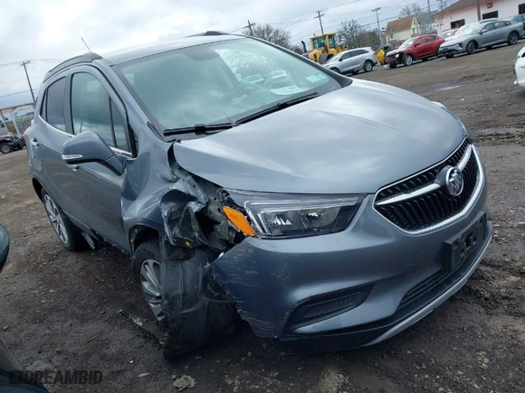 2019 Buick Encore Preferred with VIN KL4CJESB7KB924524, listed as a IAAI auction lot 41884779 with 404,845 mi miles. Bid and sale history available at carsss.com. Image 1.