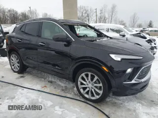 2024 Buick Encore GX Avenir with VIN KL4AMGSL9RB018114, listed as a Copart auction lot 41372405 with 1,489 mi miles and Clean title. Bid and sale history available at DreamBid. Image 4.
