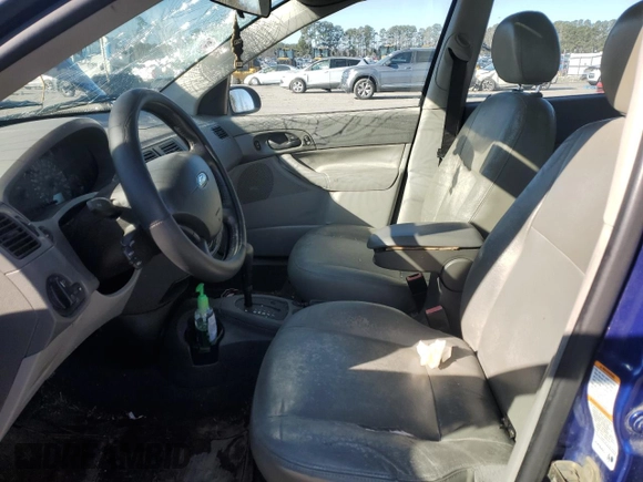 2005 Ford Focus SE with VIN 1FAHP36N05W134830, listed as a Copart auction lot 41696485 with 250,582 mi miles and Salvage Title. Bid and sale history available at carsss.com. Image 7.