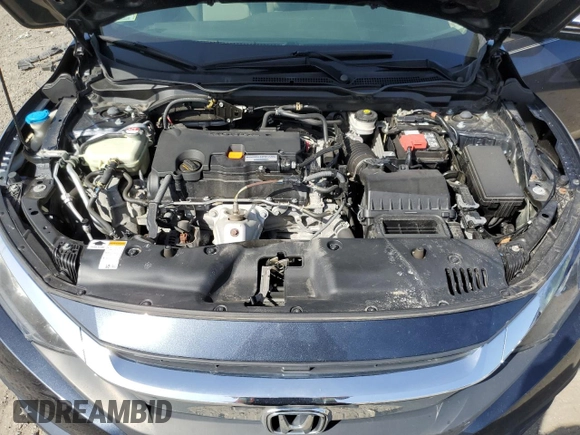 2017 Honda Civic EX z VIN 19XFC2F79HE042025, wystawiony jako Copart lot #54978725 z przebiegiem 61 654 mil mil oraz Szkoda całkowita • Salvage title. Historia ofert i sprzedaży dostępna na DreamBid. Obrazek 11.