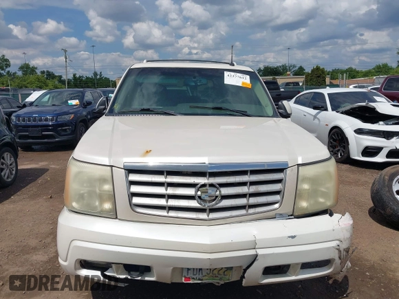2003 Cadillac Escalade z VIN 1GYEK63N43R166347, wystawiony jako IAAI lot #42377612 z przebiegiem 255 892 mil mil oraz . Historia ofert i sprzedaży dostępna na DreamBid. Obrazek 13.