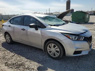 2020 Nissan Versa S with VIN 3N1CN8DV8LL900867, listed as a Copart auction lot 47627485 with 89,175 mi miles and Salvage Title. Bid and sale history available at carsss.com. Image 4.