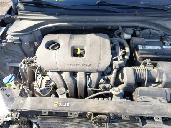 2020 Hyundai Elantra SE with VIN KMHD74LF1LU984434, listed as a IAAI auction lot 41754813 with 99,025 mi miles. Bid and sale history available at carsss.com. Image 10.