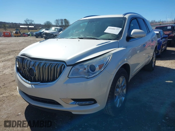 2014 Buick Enclave Premium with VIN 5GAKRCKD4EJ166542, listed as a IAAI auction lot 41688737 with 104,400 mi miles. Bid and sale history available at carsss.com. Image 17.