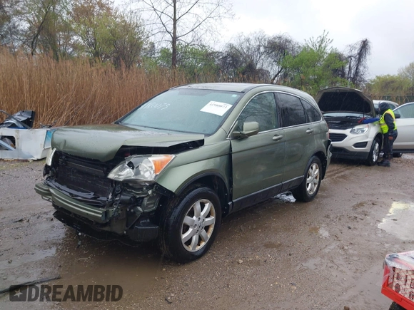 2008 Honda CR-V EX-L with VIN 5J6RE48798L025386, listed as a IAAI auction lot 41980073 with 230,843 mi miles. Bid and sale history available at carsss.com. Image 2.