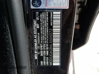 2020 Mercedes-Benz S-Class S 450 with VIN WDDUG6GB4LA504272, listed as a Copart auction lot 72475984 with 26,501 mi miles and Salvage Title. Bid and sale history available at carsss.com. Image 12.
