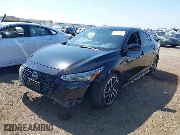 2024 Nissan Sentra SR with VIN 3N1AB8DV8RY365132, listed as a IAAI auction lot 42220944 with 21,503 mi miles and . Bid and sale history available at DreamBid. Image 17.