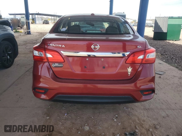 2016 Nissan Sentra SV with VIN 3N1AB7AP8GY272897, listed as a Copart auction lot 52404495 with 99,615 mi miles and Salvage Title. Bid and sale history available at DreamBid. Image 6.