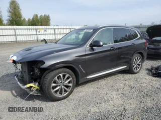 2019 BMW X3 xDrive30i with VIN 5UXTR9C50KLP90236, listed as a Copart auction lot 54836495 with 51,380 mi miles and Salvage Title. Bid and sale history available at DreamBid. Image 1.