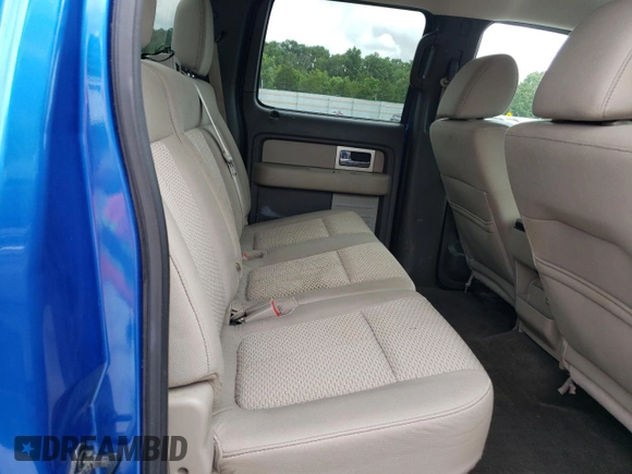 2010 Ford F-150 XL with VIN 1FTFW1EV8AFA11457, listed as a Copart auction lot 60961435 with 159,767 mi miles and Salvage title. Bid and sale history available at DreamBid. Image 10.