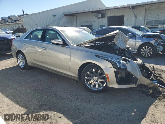 2015 Cadillac CTS Luxury RWD with VIN 1G6AR5SX5F0114623, listed as a Copart auction lot 74151004 with 66,741 mi miles and Salvage Title. Bid and sale history available at DreamBid. Image 4.