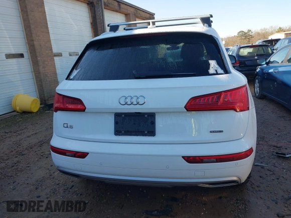 2020 Audi Q5 Premium Plus with VIN WA1BNAFY0L2014027, listed as a IAAI auction lot 41199263 with 30,430 mi miles. Bid and sale history available at carsss.com. Image 16.
