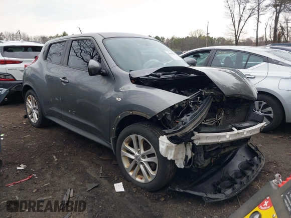2012 Nissan Juke SL z VIN JN8AF5MV5CT108031, wystawiony jako IAAI lot #42029056 z przebiegiem 120 493 mil mil oraz . Historia ofert i sprzedaży dostępna na DreamBid. Obrazek 1.