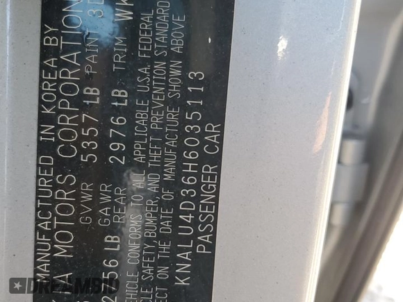 2017 Kia K900 Luxury z VIN KNALU4D36H6035113, wystawiony jako Copart lot #84993994 z przebiegiem 92 299 mil mil oraz Szkoda całkowita • Salvage title. Historia ofert i sprzedaży dostępna na DreamBid. Obrazek 12.