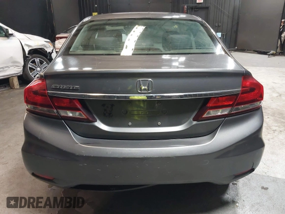 2013 Honda Civic LX with VIN 2HGFB2F52DH603098, listed as a IAAI auction lot 41953099 with 137,634 mi miles and . Bid and sale history available at DreamBid. Image 16.