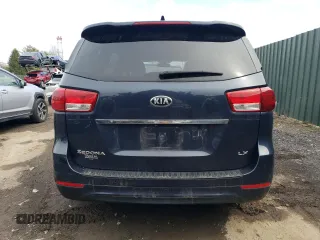 2016 Kia Sedona LX with VIN KNDMB5C13G6179266, listed as a Copart auction lot 51636305 with 127,160 mi miles and Clean Title. Bid and sale history available at carsss.com. Image 6.