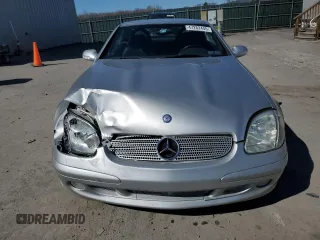 2004 Mercedes-Benz SLK-Class with VIN WDBKK65F74F300543, listed as a Copart auction lot 47282445 with 66,522 mi miles and Salvage Title. Bid and sale history available at carsss.com. Image 5.