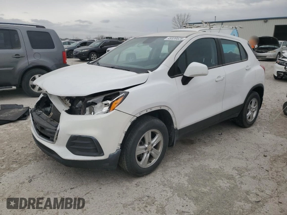 2018 Chevrolet Trax LS with VIN 3GNCJNSB6JL222866, listed as a Copart auction lot 49339525 with 125,242 mi miles and Salvage Title. Bid and sale history available at carsss.com. Image 1.