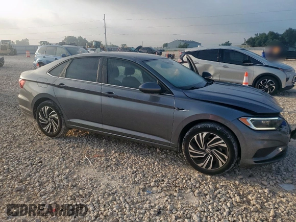 2020 Volkswagen Jetta SEL z VIN 3VWE57BU8LM083952, wystawiony jako Copart lot #59370345 z przebiegiem 52 021 mil mil oraz Szkoda całkowita • Salvage title. Historia ofert i sprzedaży dostępna na DreamBid. Obrazek 4.