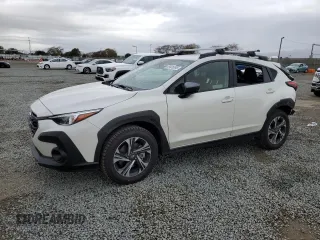 2024 Subaru Crosstrek Premium с VIN JF2GUADC3R8861668, выставлен на аукционе Copart как лот 48435395 с пробегом 12 433 миль миль и Списание • Salvage title. История ставок и продаж доступна на DreamBid. Изображение 1.