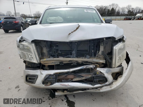 2017 Nissan Titan S with VIN 1N6AA1EJ9HN510142, listed as a Copart auction lot 48315405 with 120,766 mi miles and Salvage Title. Bid and sale history available at carsss.com. Image 5.