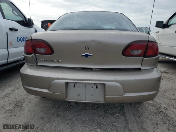 2002 Chevrolet Cavalier LS with VIN 1G1JF524827251707, listed as a Copart auction lot 76741914 with 133,132 mi miles and Salvage Title. Bid and sale history available at carsss.com. Image 6.