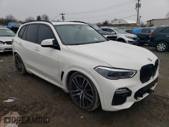 2020 BMW X5 M50i with VIN 5UXJU4C03L9C29527, listed as a Copart auction lot 48200484 with 83,721 mi miles. Bid and sale history available at carsss.com. Image 4.