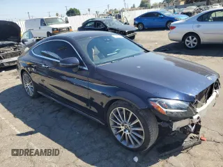 2023 Mercedes-Benz C 300 with VIN W1KWJ8DB3PG130931, listed as a Copart auction lot 73408804 with Not Provided miles and Salvage Title. Bid and sale history available at DreamBid. Image 4.