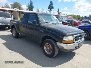 1999 Ford Ranger XL with VIN 1FTZR15V9XPC09651, listed as a IAAI auction lot 42088357 with 247,031 mi miles. Bid and sale history available at carsss.com. Image 1.