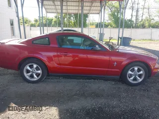 2008 Ford Mustang Deluxe with VIN 1ZVHT80N185124424, listed as a IAAI auction lot 42216870 with 45,660 mi miles and . Bid and sale history available at DreamBid. Image 13.