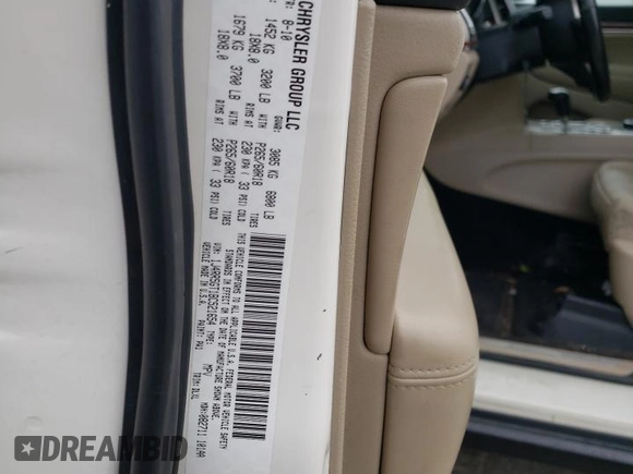2011 Jeep Grand Cherokee Limited with VIN 1J4RR5GT1BC521654, listed as a Copart auction lot 49822863 with 189,045 mi miles and Salvage title. Bid and sale history available at DreamBid. Image 12.