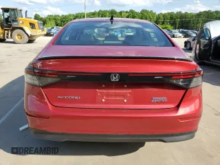 2024 Honda Accord Sport with VIN 1HGCY2F51RA095231, listed as a Copart auction lot 56355705 with 12,203 mi miles and Salvage title. Bid and sale history available at DreamBid. Image 6.