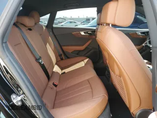 2022 Audi A5 Sportback Premium Plus with VIN WAUCBCF58NA034892, listed as a Copart auction lot 47989574 with 44,537 mi miles. Bid and sale history available at carsss.com. Image 10.