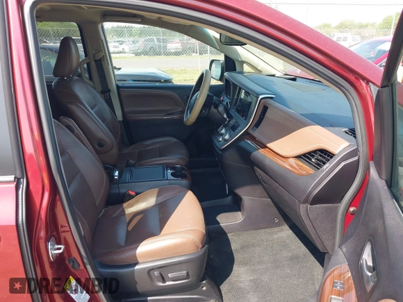 2015 Toyota Sienna XLE with VIN 5TDYK3DC6FS593937, listed as a IAAI auction lot 42168204 with 136,059 mi miles and . Bid and sale history available at DreamBid. Image 5.