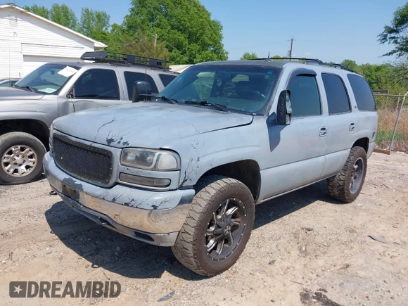 2002 GMC Yukon SLT with VIN 1GKEK13Z22R224227, listed as a IAAI auction lot 42079459 with 249,754 mi miles. Bid and sale history available at carsss.com. Image 2.