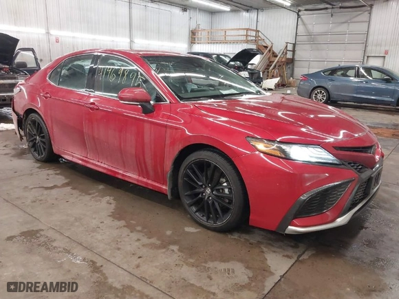 2023 Toyota Camry XSE with VIN 4T1K61BK7PU100428, listed as a IAAI auction lot 41469895 with 36,804 mi miles. Bid and sale history available at carsss.com. Image 1.