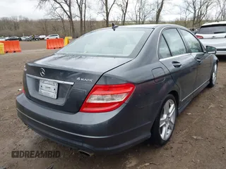2010 Mercedes-Benz C-Class C 300 Sport with VIN WDDGF8BB6AF521187, listed as a IAAI auction lot 41820504 with 119,494 mi miles. Bid and sale history available at carsss.com. Image 4.