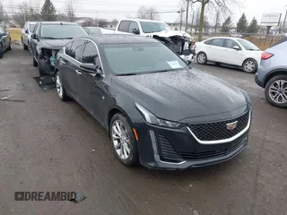 2020 Cadillac CT5 Premium Luxury with VIN 1G6DT5RK4L0123057, listed as a IAAI auction lot 41688571 with 58,903 mi miles. Bid and sale history available at carsss.com. Image 1.
