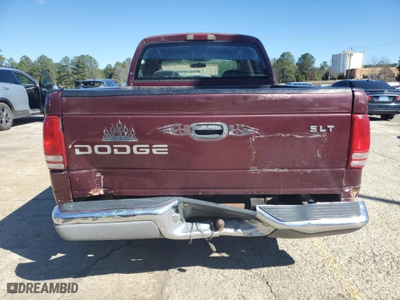 2002 Dodge Dakota SLT with VIN 1B7HL48N02S596767, listed as a Copart auction lot 44758185 with 237,644 mi miles and Clean Title. Bid and sale history available at carsss.com. Image 6.