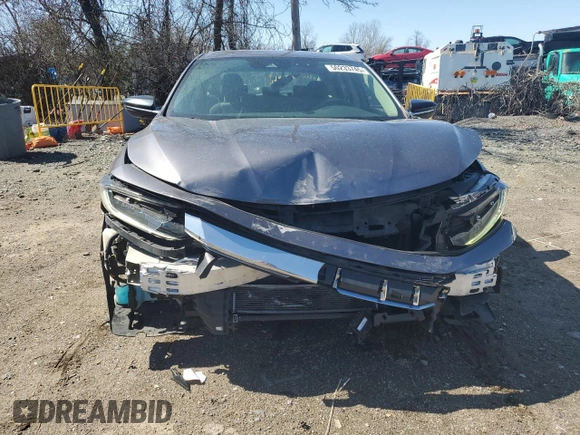 2021 Honda Insight EX with VIN 19XZE4F52ME011002, listed as a Copart auction lot 51849355 with 104,298 mi miles and Salvage Title. Bid and sale history available at carsss.com. Image 5.