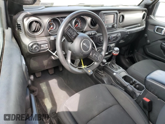 2021 Jeep Wrangler Sport z VIN 1C4GJXAG1MW637028, wystawiony jako Copart lot #54346475 z przebiegiem 80 675 mil mil oraz Szkody całkowita. Historia ofert i sprzedaży dostępna na DreamBid. Obrazek 8.